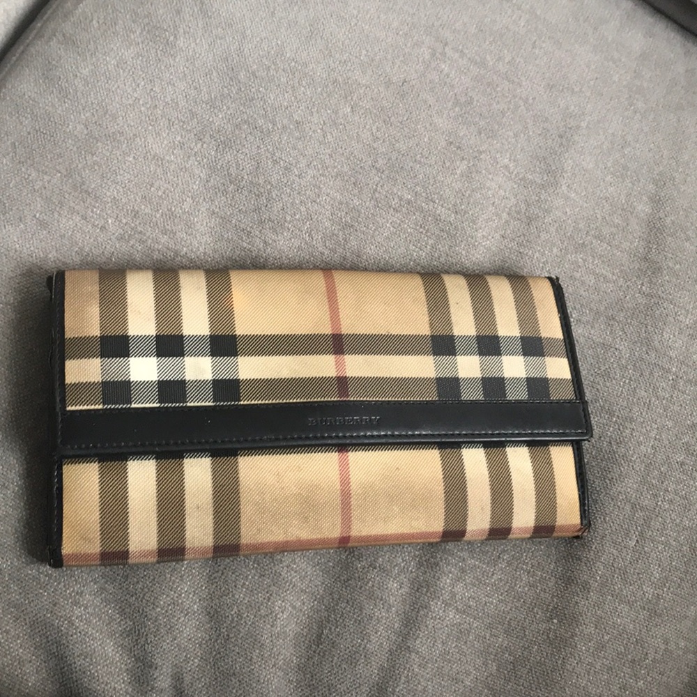 Authentic Nova Check Burberry Wallet